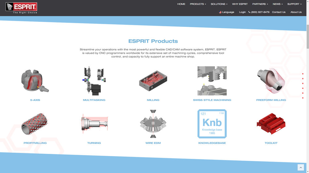 ESPRIT CAD/CAM軟體推出全新網站和品牌